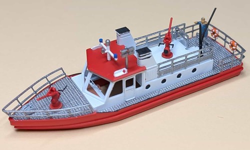 Kleines feuerwehrlöschboot - kleines,