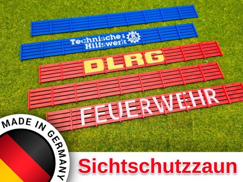 Sichtschutzzaun 160 - n, 1:160
