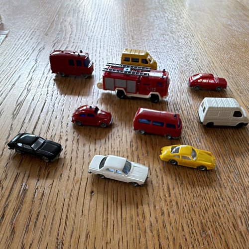 Konvolut mini spielzeugautos - konvolut,