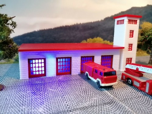 Feuerwehr mit led - mit, blaulicht