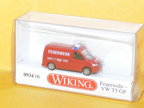 Wiking feuerwehr vw t5 - wiking, gp